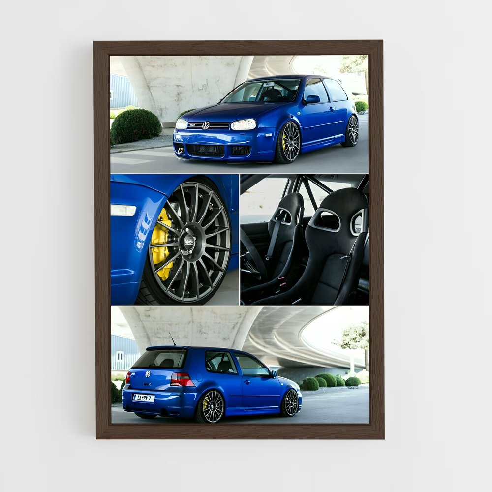 Poster R32 Dream Machine – affiche Volkswagen (vue 5)